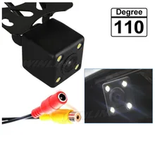 110 Degree Universal Waterproof HD CCD 4 LED Night Vision Car Rear View Camera Parking Assistance