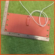 24 В 100 Вт 100X235 мм силиконовый Нагреватель Коврик/коврик, автомобильный топливный фильтр нагреватель, Дизельный Нагреватель, гибкий нагревательный элемент, с термостатом