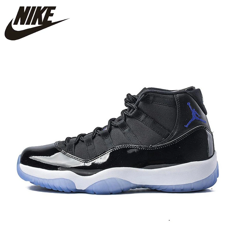 Nike Air Jordan 11 Space Jam  Breathable Men's Original New Arrival Authentic Basketball Shoes Sports Sneakers 378037-003