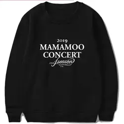 Kpop Mamamoo концерт 4 сезон F/W пуловер Толстовка mamamoo же Стиль Уличная Толстовка для мужчин/для женщин