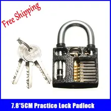 7,8*5 см черный слесарь по замкам тренировочные Инструменты Профессиональные слесарные принадлежности для начинающих