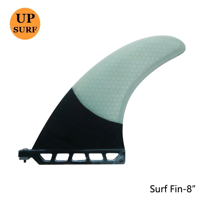 

High Quality 6"Length Center Fins Long Board Fins White Surf Fins