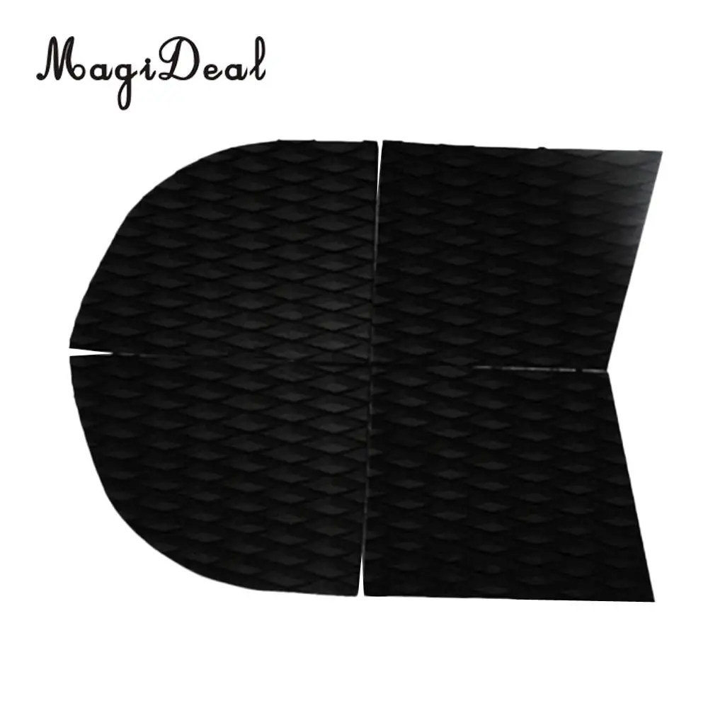 MagiDeal 4Pcs Non-Slip EVA Dog Pet Paw Traction Pads Deck Grip Mat Tail Pads for Kayak Surf SUP Surfboard Stand Up Paddle Board