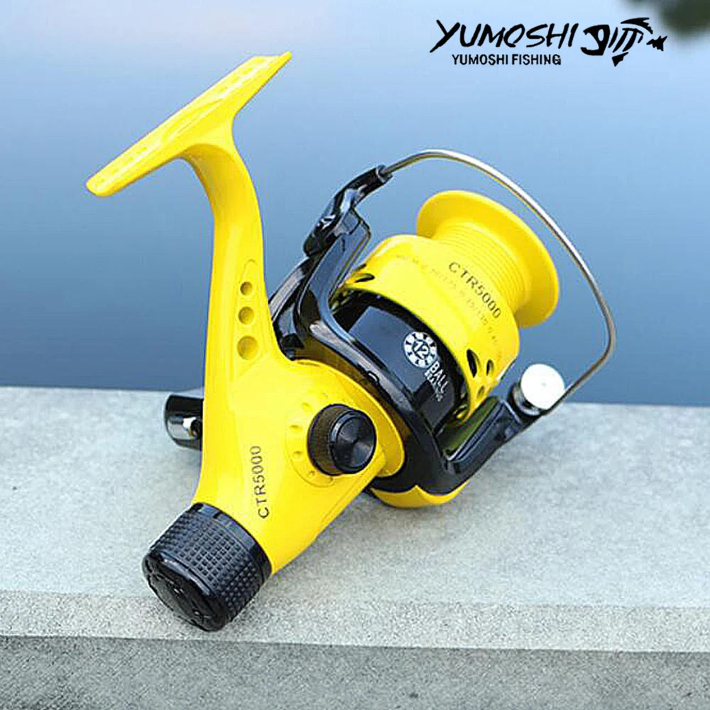 

Hot wheels rear brake reel flying fishing reel 12 Ball Bearing G-ratio 5.5:1/ 5.2:1 carretilhas de pescaria moulinet peche