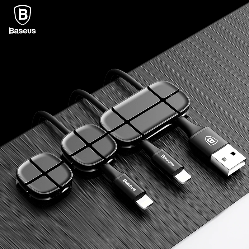 

Mobile Phone Cable Clip For Car Desktop Tidy Charger Cable Organizer For Data Cable Digital Wire Charging Cable Winder