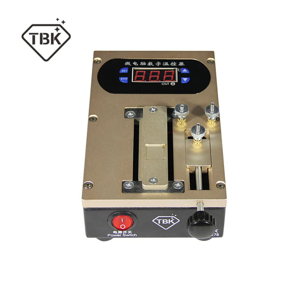 TBK-278 2IN1 Mobile Phone Screen LCD Frame Removal CPU Chip Removal + Glue Clean Multi-function Intelligent Soldering Station