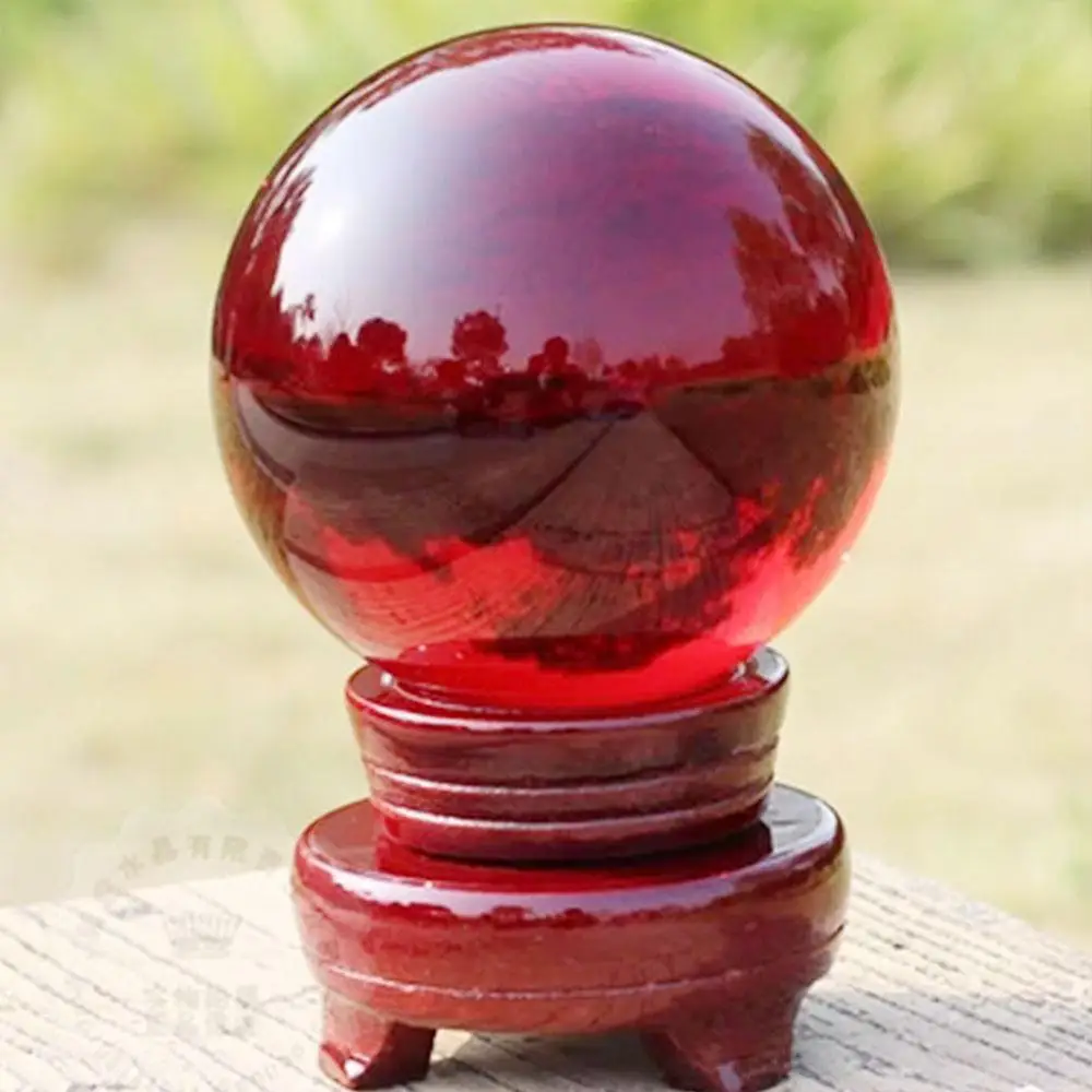 

Crystal Ball 40mm Photography Props Beautify Feng Shui Glass Ball Mini Crafts Fashion 9 Color Accessory Ornaments Home decor
