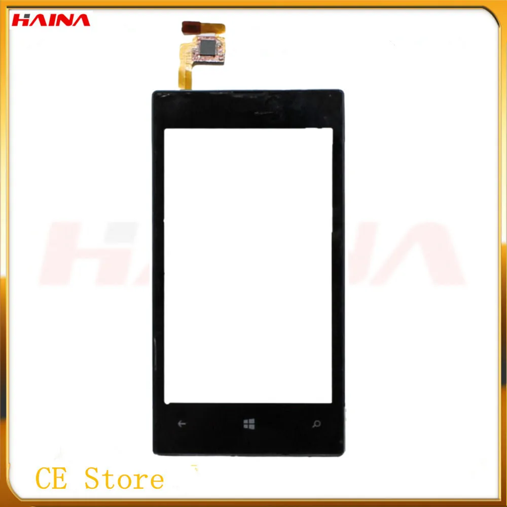 Сенсорный экран 4 0 дюйма 100% ok с рамкой для Nokia Lumia 520 N520 дигитайзер переднее стекло