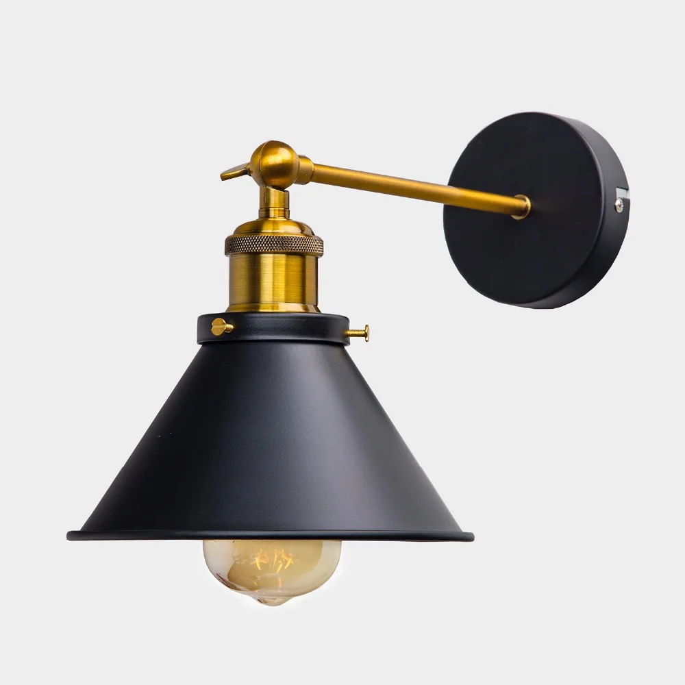 Vintage Industrial Wall Sconce Lights Wandlamp Retro Wall Lamp 110V-220V E27 Indoor Bedroom Bathroom Balcony Bar Aisle Lamp wall mounted lamp