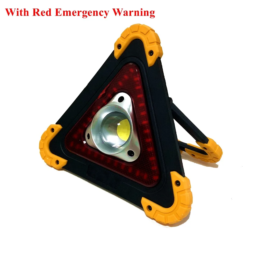 

MingRay Black Light Portable Work Light Rechargeable Flood Light Triangle Warning Faretti Auto Portatile Spotlight Searchlight