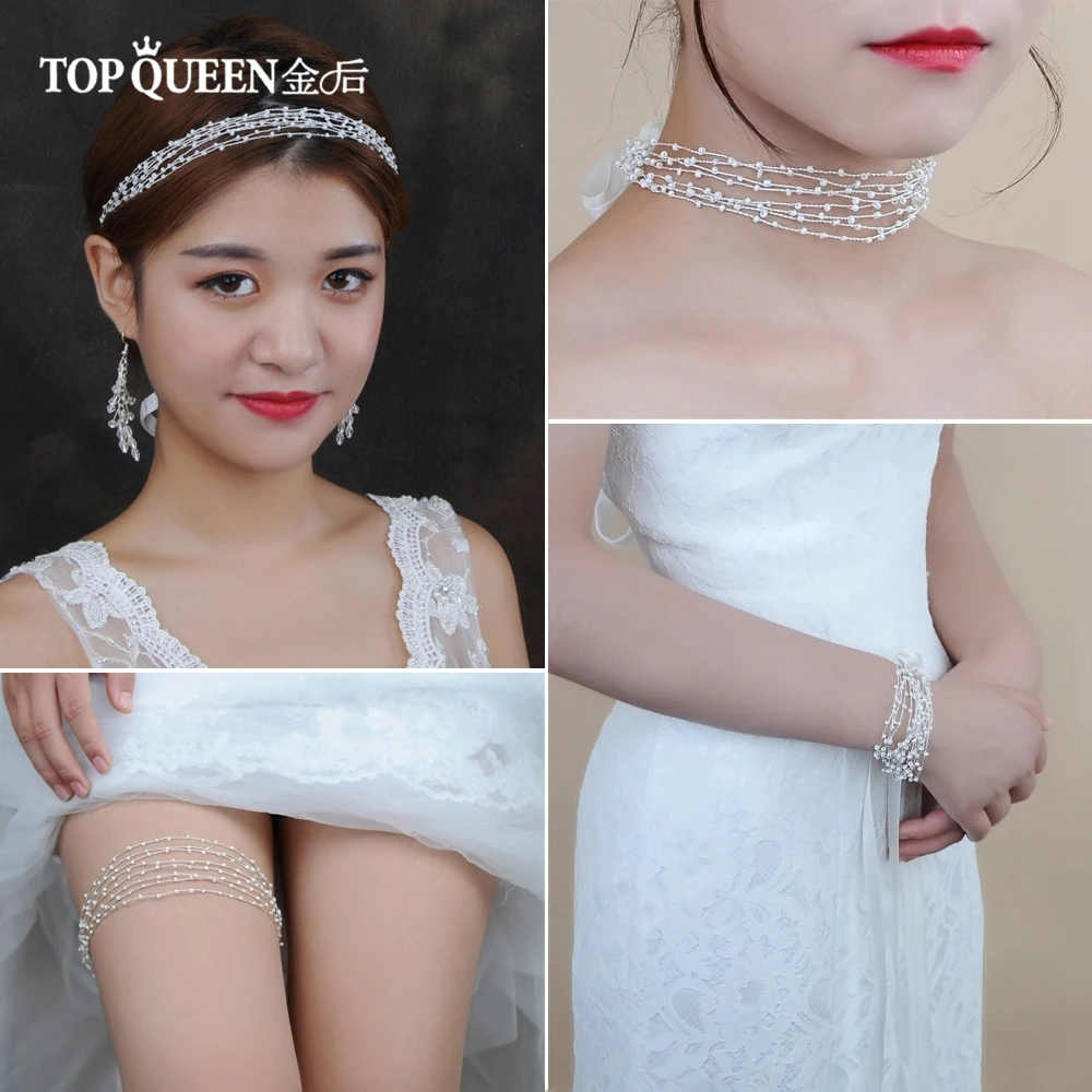 TOPQUEEN HP28-S свадебная тиара свадебное украшение на голову свадебные головные уборы свадебная повязка для волос свадебные головные уборы, свадебные прически аксессуары