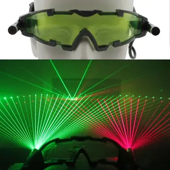 

HOT SALE! OXLasers New Party Laser Glasses for pub club DJ shows with 1 red laser and 1 green laser free shipping