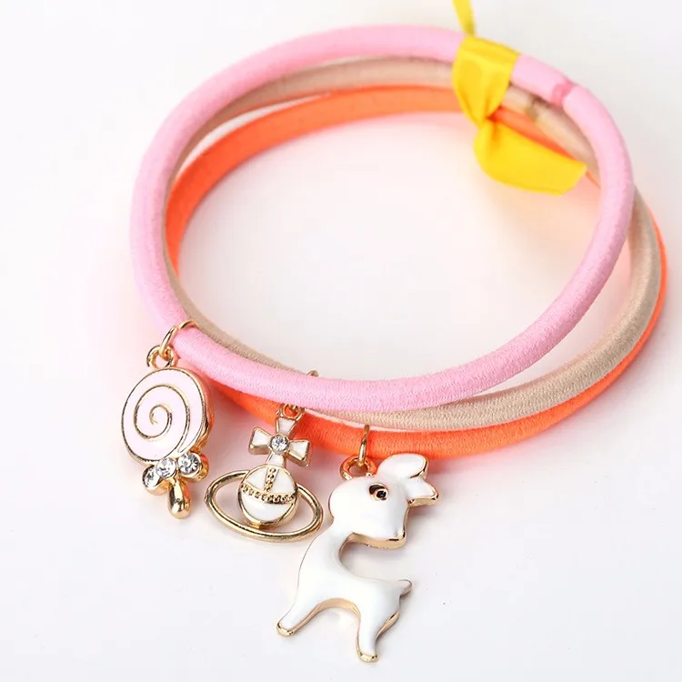 ヘアアクセサリー卸売韓国語バージョンのマカロントリコロールネクタイヘアーアクセサリーイングランド三日月分配リングの髪のロープ Hair Tote Accessories Headbandhair Accessories Display Cards Aliexpress