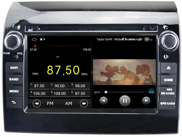DE STOCK! AVGOTOP Android 9.1 CAR DVD PLAYER Navigation for FIAT DUCATO/JUMPER/BOXER Built-In WiFi Car Radio GPS