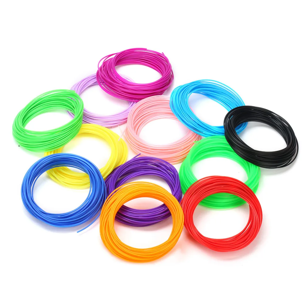 

New 5m 20 Color/set 3D Pen Filament PLA ABS PCL 1.75mm 3D Printing Material Plastic Refill For 3D Drawing Printer Pena 1.75mm