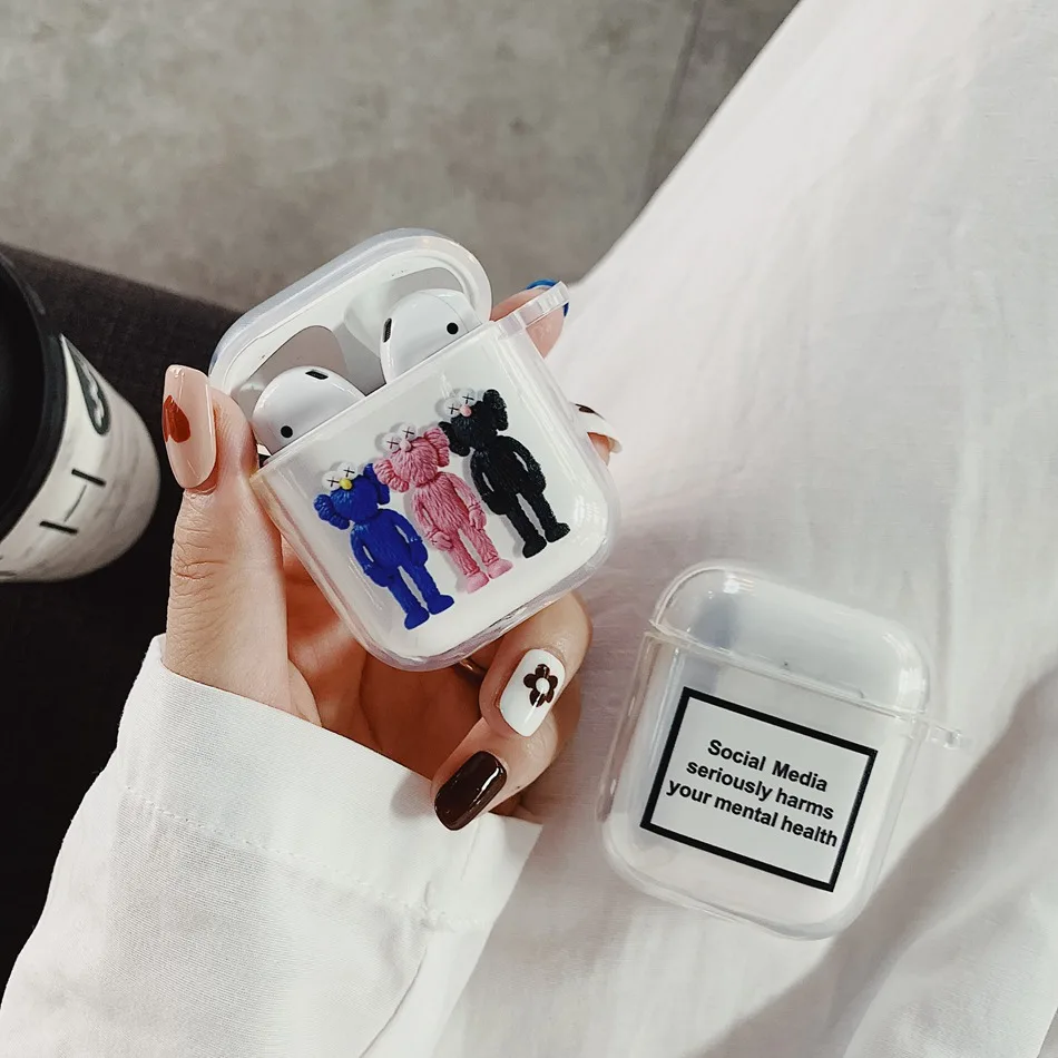 

Cute Cartoon Case for AirPods Case Lovely Protective Cover Bluetooth Wireless Earphone Case for Apple Air Pods Accessories Funda