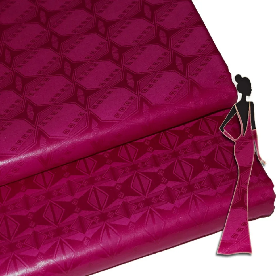 Африканский Базен Riche ткань хлопок морская парча свадебное платье модные жаккардовые Shadda Feitex 10 ярдов