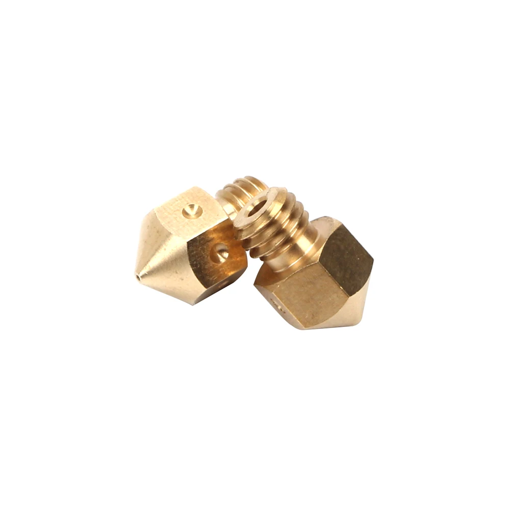 Cabeça do Filamento Bicos de Bronze Mk8 dos Pces para Impressoras Bicos Hotend Makerbot 1.75mm J-cabeça Extrusão Rerap Prusa i3 Extrusora 50 3d 6 Cheap Peças e acessórios em 3D