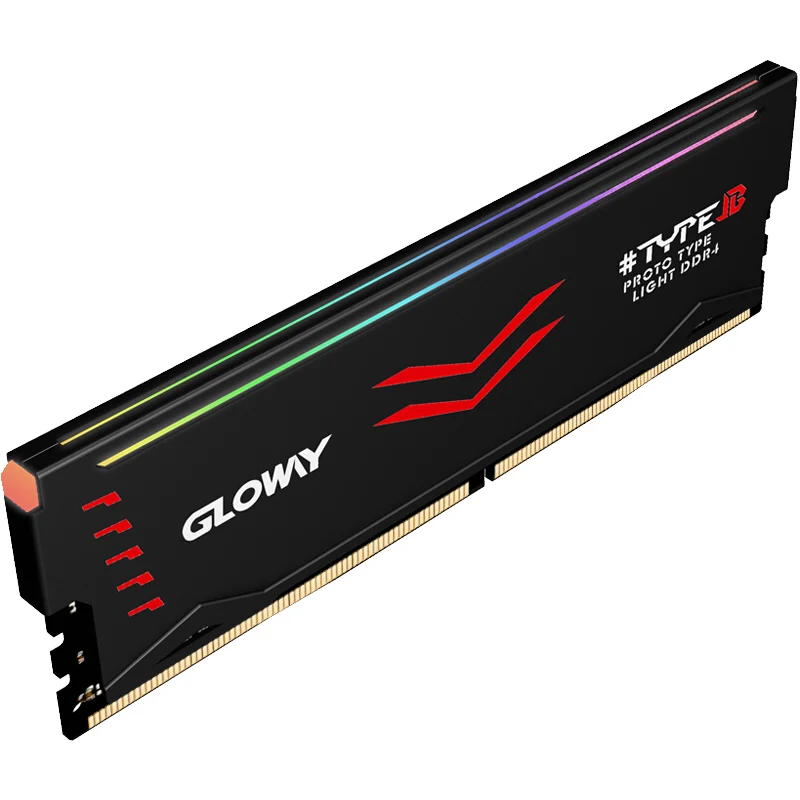 Promotion Gloway Type B series DDR4 8gb*2 16gb 3000mhz 3200mhz RGB RAM for gaming desktop dimm with high perf