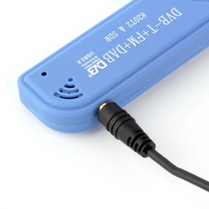 USB 2.0 Software Radio DVB-T RTL2832U+R820T2 SDR Digital TV Receiver Stick