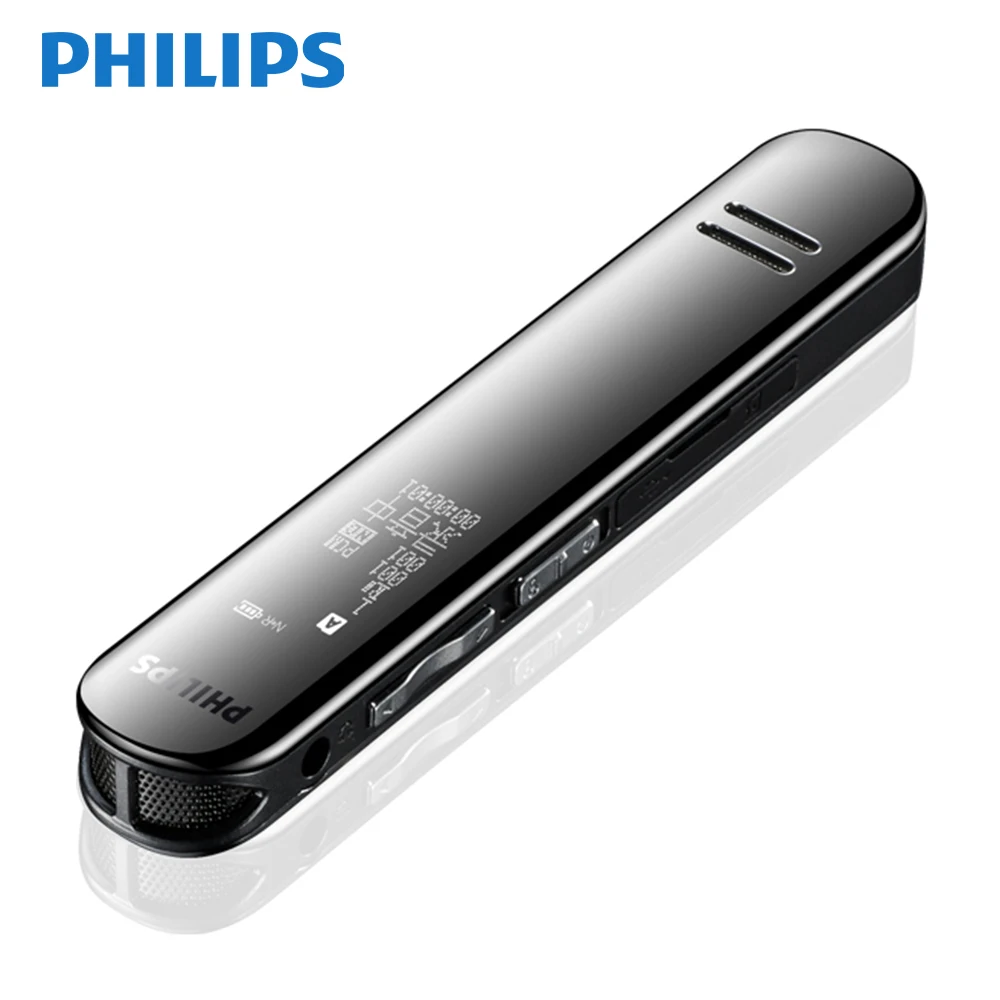 Philips Встроенный 16 Гб Цифровой диктофон Ditacphone HD снижение голоса Телефон Запись долгое время батарея tr5210