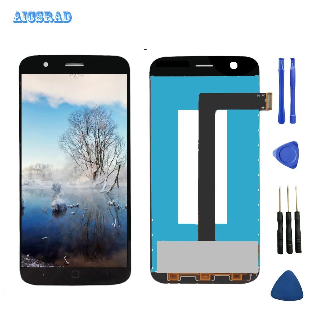 

For Vernee Thor Assembly LCD Display Touch Screen Glass assembly 1280*720 Replacement LCD Screen Assembly+ tools