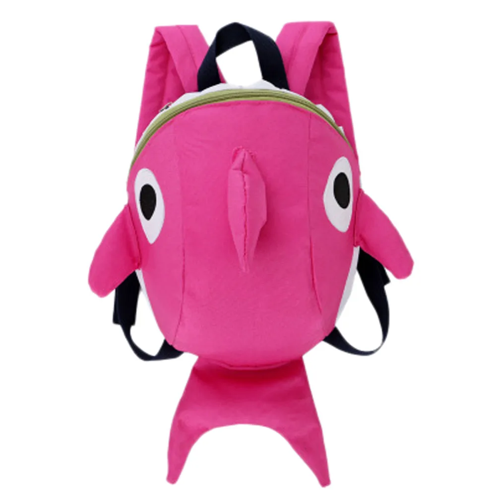 Cute Cartoon Animal Mini Plush Backpack Baby Toy School Bag Kids Outdoor Travel Pack Bag Student Kindergarten Animal Bags - Цвет: pink