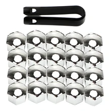 Bolt Rims Auto Hub Screw Cover Car Wheel Nut Caps 20Pcs Protection Dust Proof Special Socket