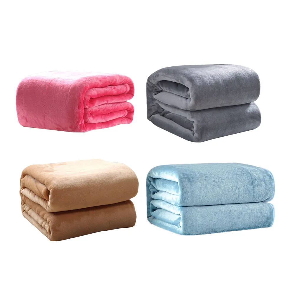 

120X180 Super Sofa Children Blanket Towel Soft Blanket Flannel Office Travel Fleece Mesh Portable Car Travel Cover New M8