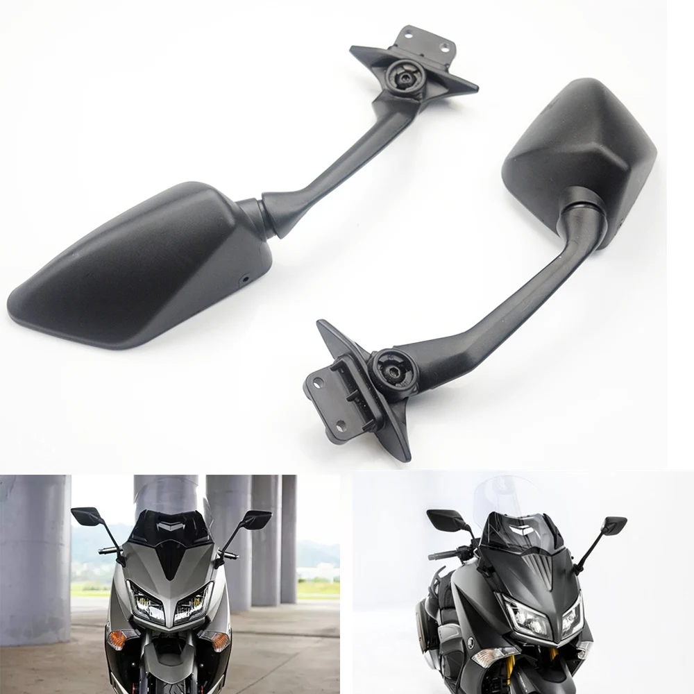 

Motorcycle Mirrors Side Fits For Yamaha TMAX 530 Rearview mirror T-MAX 530 TMAX530 View Side Mirror