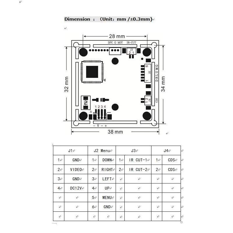 1080P 2MP SONY 1/2. " IMX327+ FH8550M CMOS плата 4в1 Starlight высокое разрешение WDR AHD CVI TVI аналоговый модуль камеры видеонаблюдения