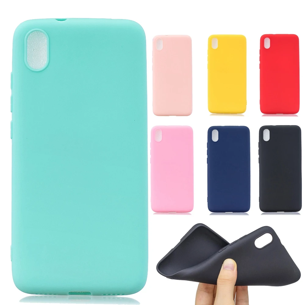 

Redmi 7A Phone Case for Xiaomi Redmi 7A Case Fashion Solid Color Silicone Soft Cover Etui Xiaomi Redmi K20 K20 Pro Case Funda
