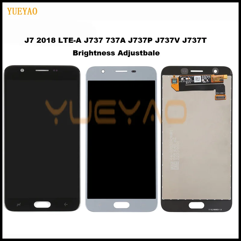 

LCD For Samsung Galaxy J7 2018 J737 LCD Display Touch Screen Digitizer Assembly Repair Parts J737A J737P J737V J737T Display