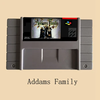 

Addams Family 16 bit Big Gray Game Card For NTSC Game Player