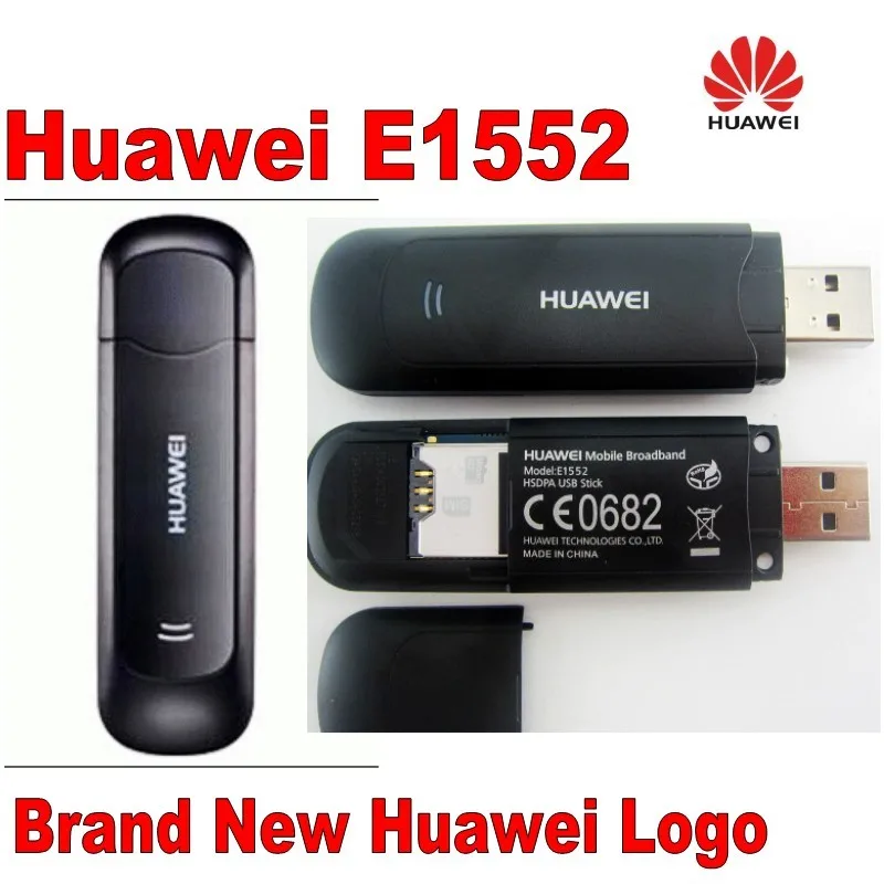 Лот 100 шт. huawei E1552 оригинальный разблокировать HSDPA 3,6 Мбит/с huawei 3G модем интерфейсом USB