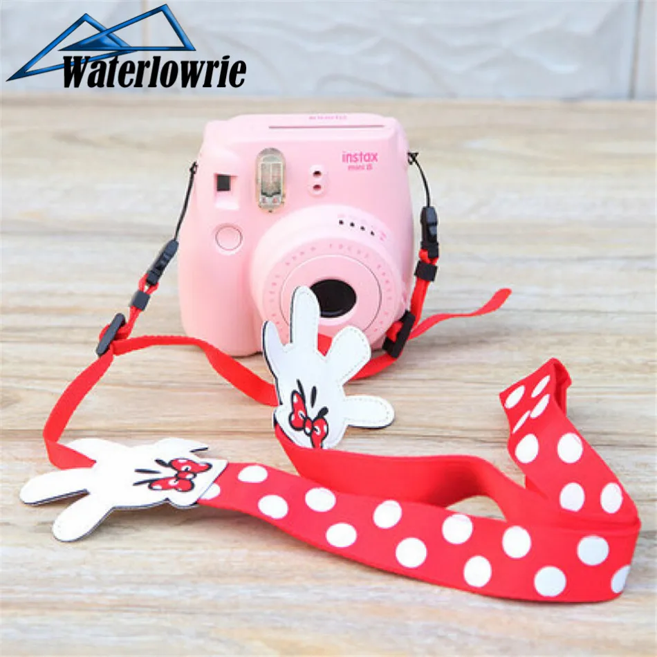 For instax mini 9 camera strap Minnie Shoulder Neck belt camera hand