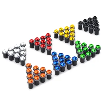 

for 10 pcs m5 CNC universal Windscreen Bolts motorcycle screws and bolts nuts For SUZUKI RGV 250 SV DL 650 1999 2000 2001 2002