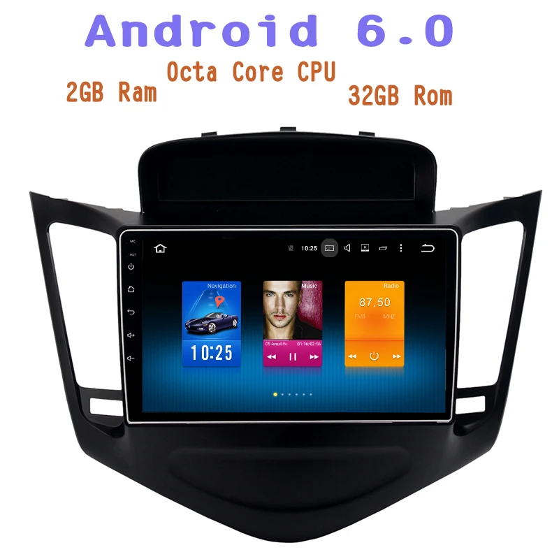 

android 6.0 Octa Core Car radio gps for Chevrolet Cruze 2008-2013 with 4g ram wifi 4g usb Stereo Auto Radio multimedia Stereo