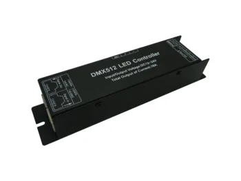 

Digital tube DMX512 decoder 4CH 4A for RGB LED strip 12V-24V DC Free Shipping 1pcs/lot