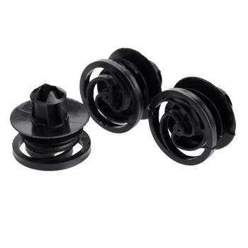 

50Pc Car Door Trim Panel Clips 10mm Hole Plastic Rivet Fasteners Clip Auto Bumper Fender Retainer For Volkswagen V W Car Styling