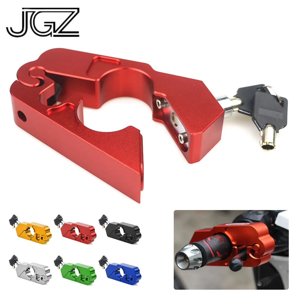 

Motorcycle CNC Handlebar Lock Handle Theft Protection Brake Lever Locks for Honda Africa Twin CRF1000L NC750 CBR650F Accessories