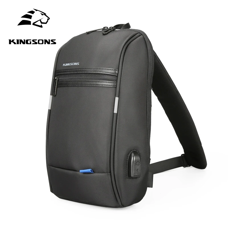 

Male Chest Bags Men's style Crossbody Bag Small For Men Single fashion Shoulder Strap Back pack Casual Travel black