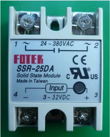 Твердотельные реле SSR-25DA 25A/380 V 3-32VDC | Обустройство дома