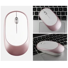 Перезаряжаемая беспроводная мышка новая кнопка выключения ультра тонкий мини оптический Ультратонкий USB 2,4G мыши для компьютера ноутбука ПК