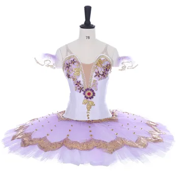 

Ballet stage dresses tu tu pancake ballet dress White Grand Pas Princess Aurora, Cinderella, macha Coppelia white