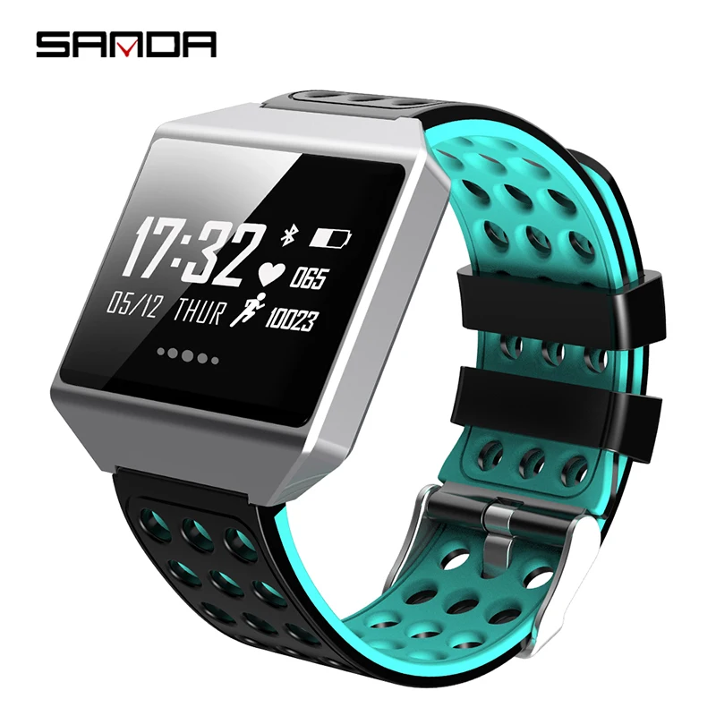 SANDA CK12 фитнес трекер Bluetooth Смарт часы монитор сердечного ритма водонепроницаемый