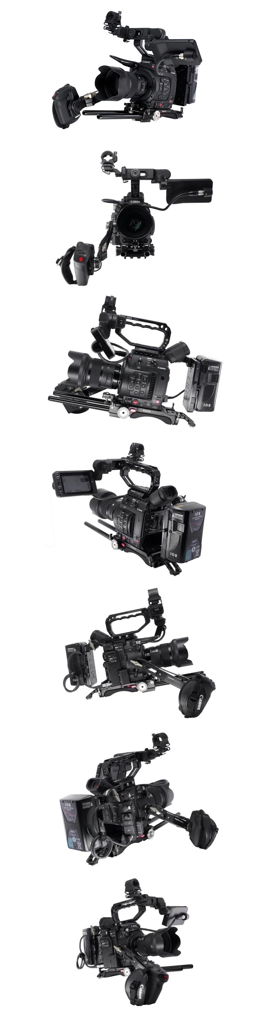 Tilta ES-T26-A Rig Kit для CANON C200 камера Rig Quick Release Baseplate удлинитель V-lock или Anton Монтажная пластина