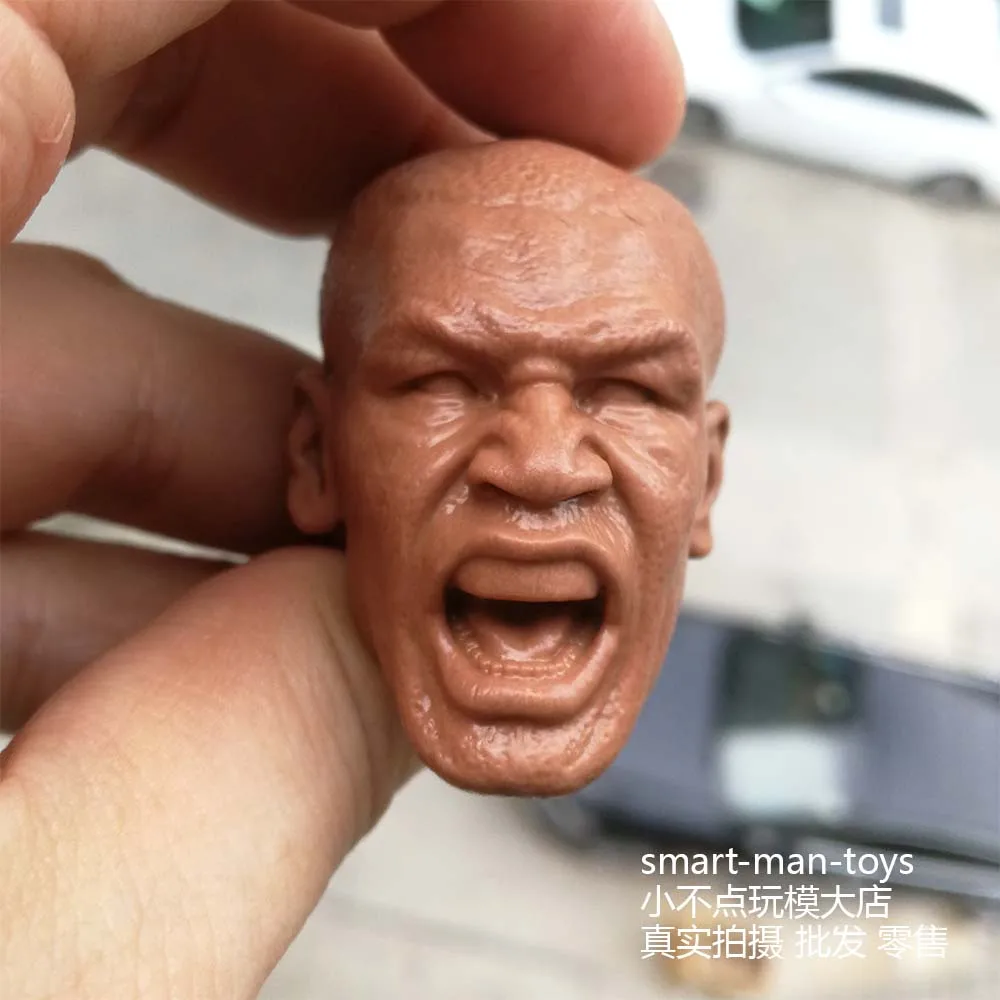 

blank 1/6 scale Head Sculpt Mike Tyson Boxing Champion unpainted