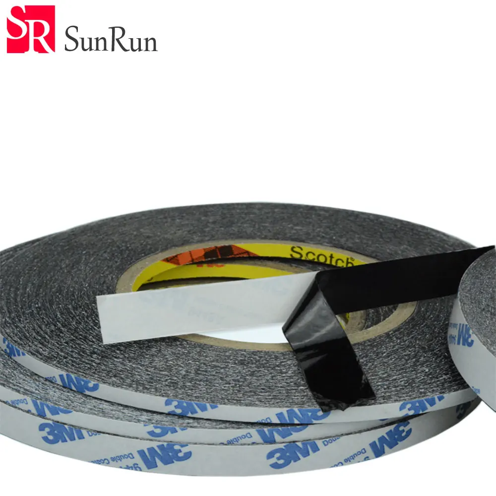 

10 different sizes *50 meters 3M Black Double Sided Adhesive Tape for Android MobilePhone Tablet LCD Display Touch Screen