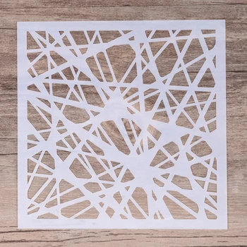 

13 cm DIY Craft Layering Geometric Stencil For Painting Scrapbooking Stamping Album Decorative Embossing Paper Cards
